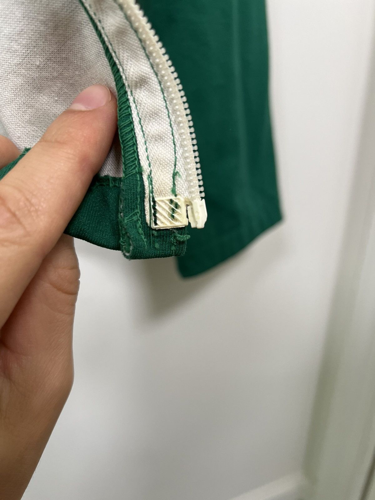 Vintage 70s Green Zip Up Size US L / EU 52-54 / 3 - 10 Thumbnail