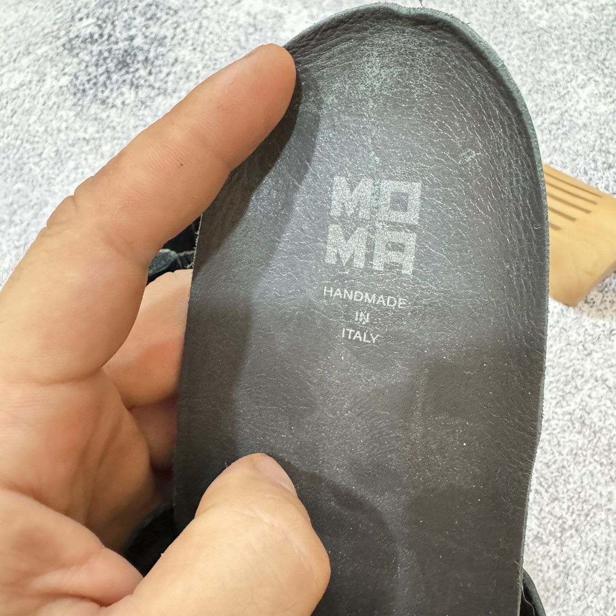 Designer × Handmade × MoMA Moma Mens Chelsea Boots Patent Leather US8 UK7 26cm Size US 8 / EU 41 - 15 Thumbnail