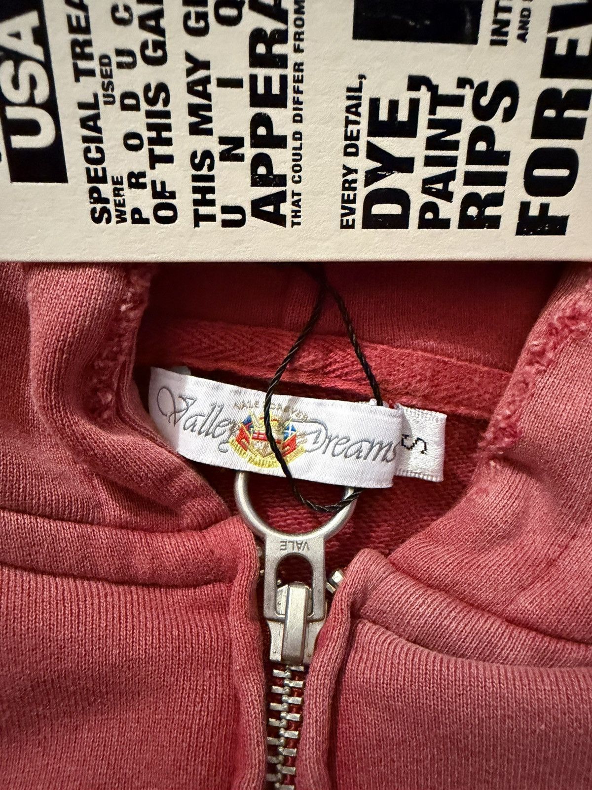 Vale Vale Rockefeller Red Zip Up Hoodie Size US S / EU 44-46 / 1 - 5 Thumbnail