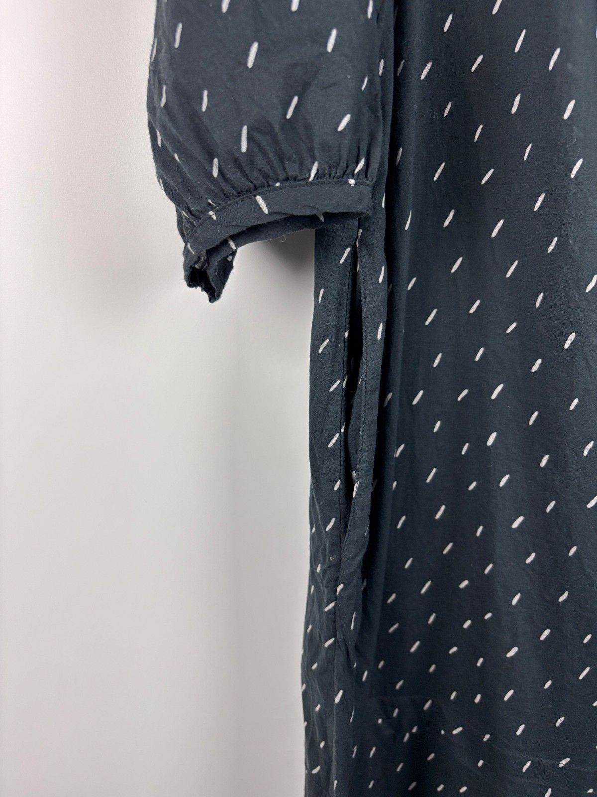 Gudrun Sjoden Gudrun Sjoden Dash Print Dress Cotton Black Size M Size M / US 6-8 / IT 42-44 - 7 Thumbnail