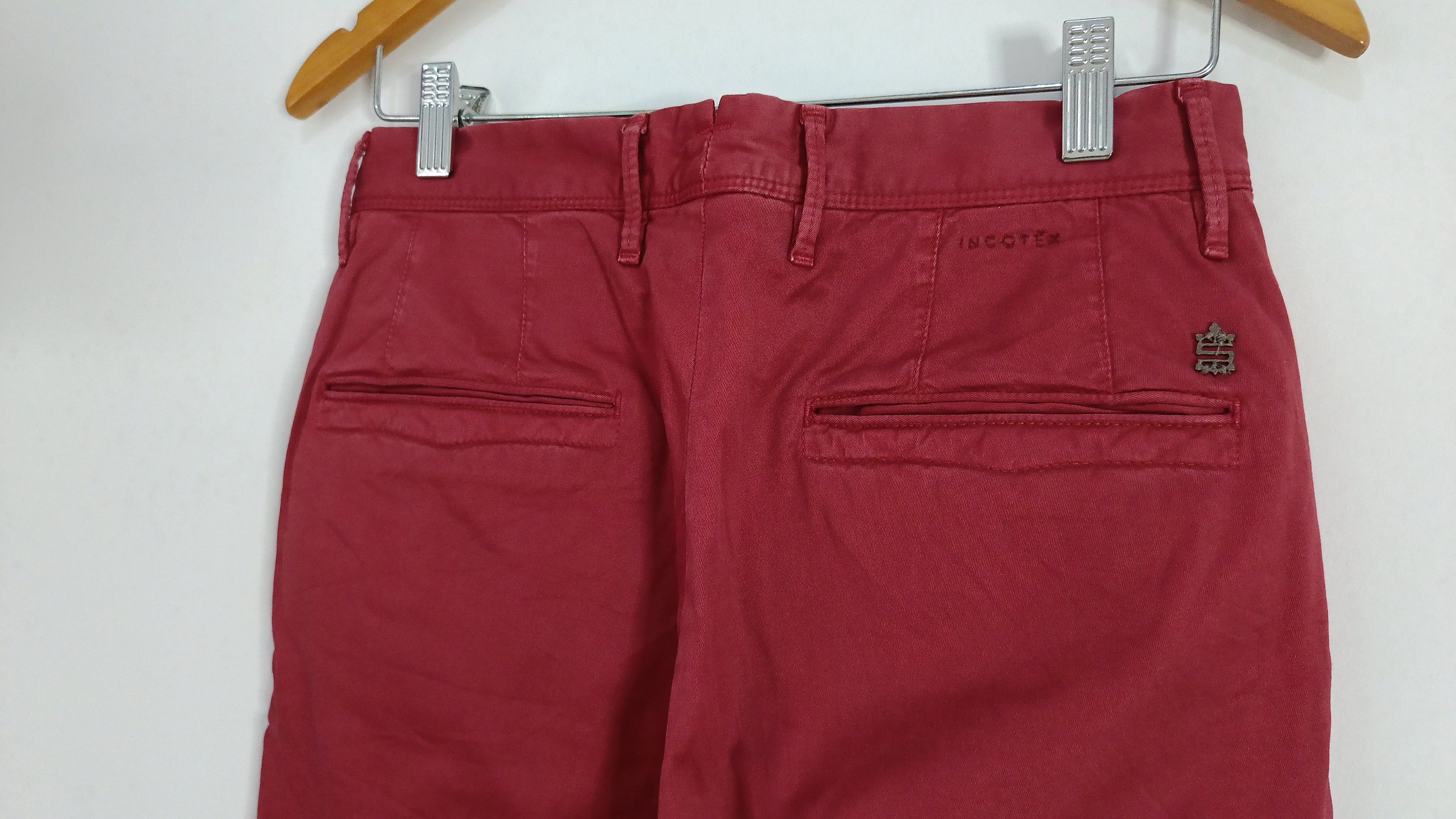 Incotex Incotex Slacks chino red slim fit Romania pants 30x28.5 Size US 30 / EU 46 - 7 Thumbnail