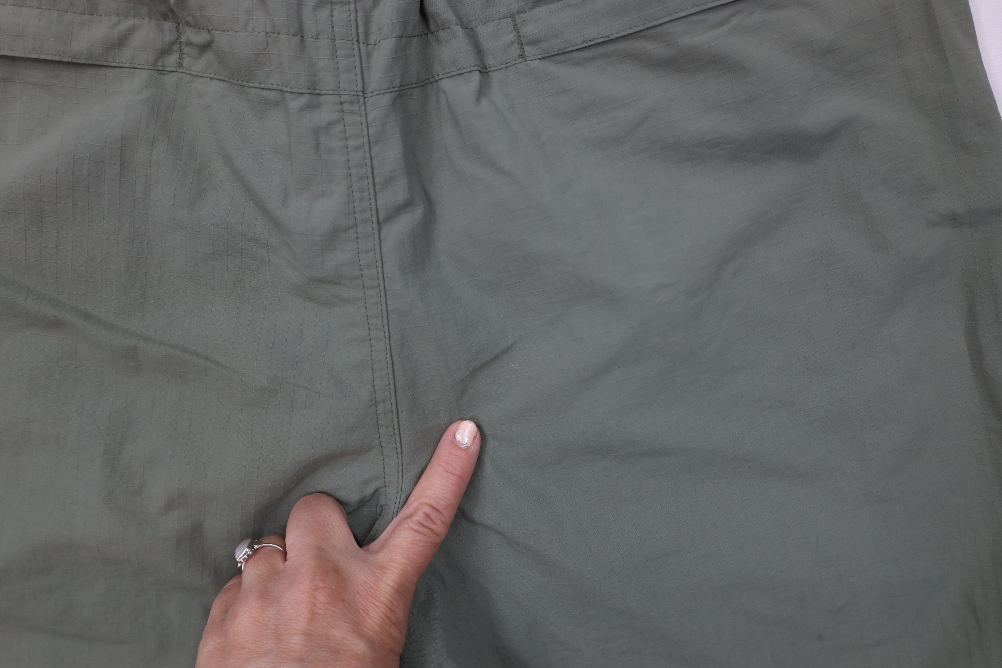 Lands' End Vintage 90s Lands End Lined Above Knee Ripstop Cargo Shorts Size US 32 / EU 48 - 13 Thumbnail