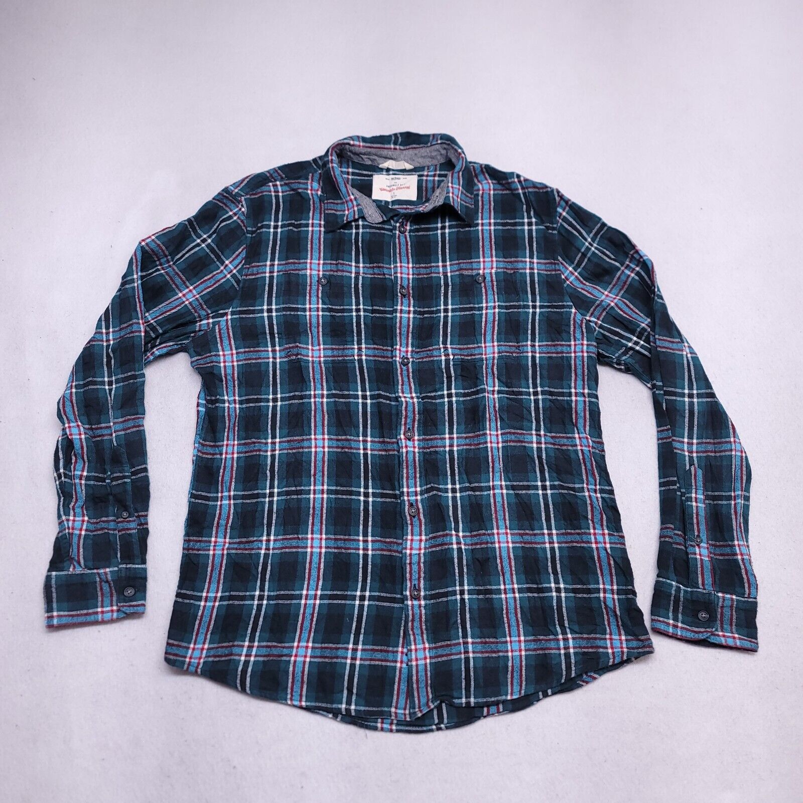 Urban Pipeline Urban Pipeline Tartan Flannel Shirt Mens Size Large L Green Size US L / EU 52-54 / 3 - 2 Thumbnail