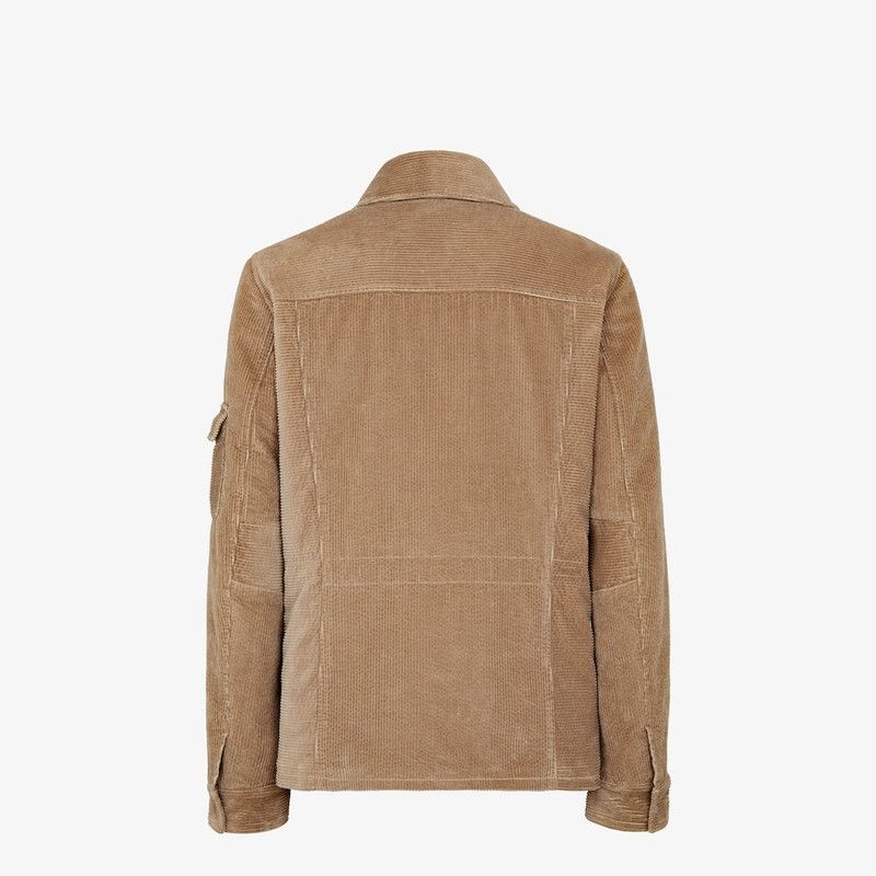 Fendi o1s1wg111225 Blouson in Beige Size US L / EU 52-54 / 3 - 2 Thumbnail