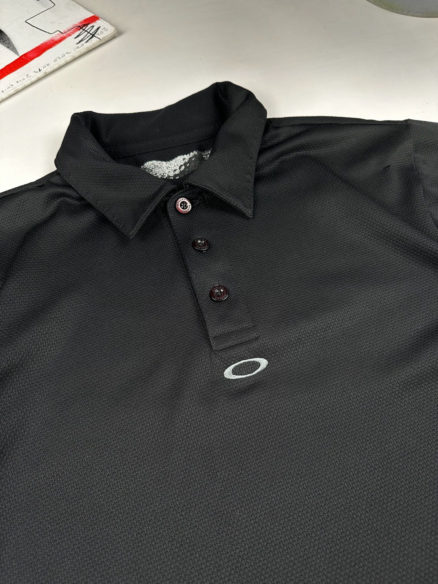 Oakley Vintage Y2K Oakley Polo Logo jersey Size US M / EU 48-50 / 2 - 7 Thumbnail