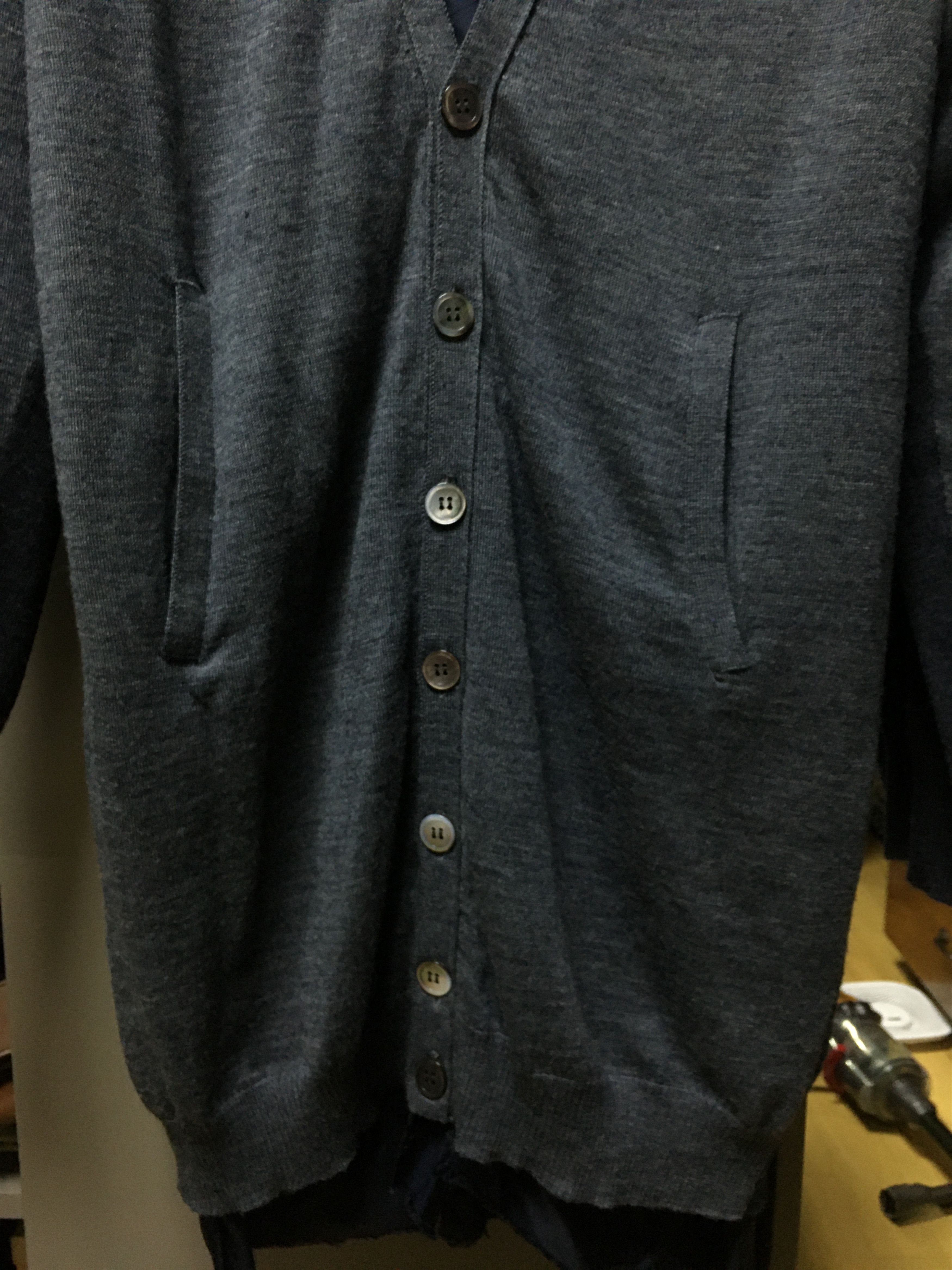 Undercover Undercoverism Deconstructed Cupra-Lined Wool Long Cardigan Size US M / EU 48-50 / 2 - 6 Thumbnail