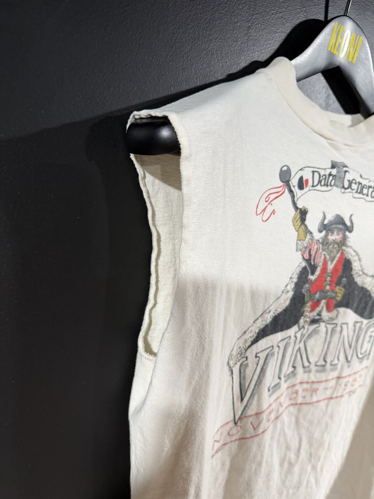 Vintage 1985 Vintage Data General Single Stitch Grunge Viking Tee M Size US M / EU 48-50 / 2 - 7 Thumbnail