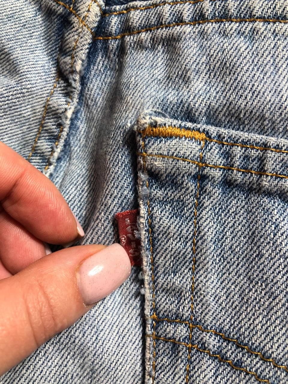 Levi's Vintage 90s Levi’s 501 Boot Cut Made in USA Size US 32 / EU 48 - 16 Thumbnail