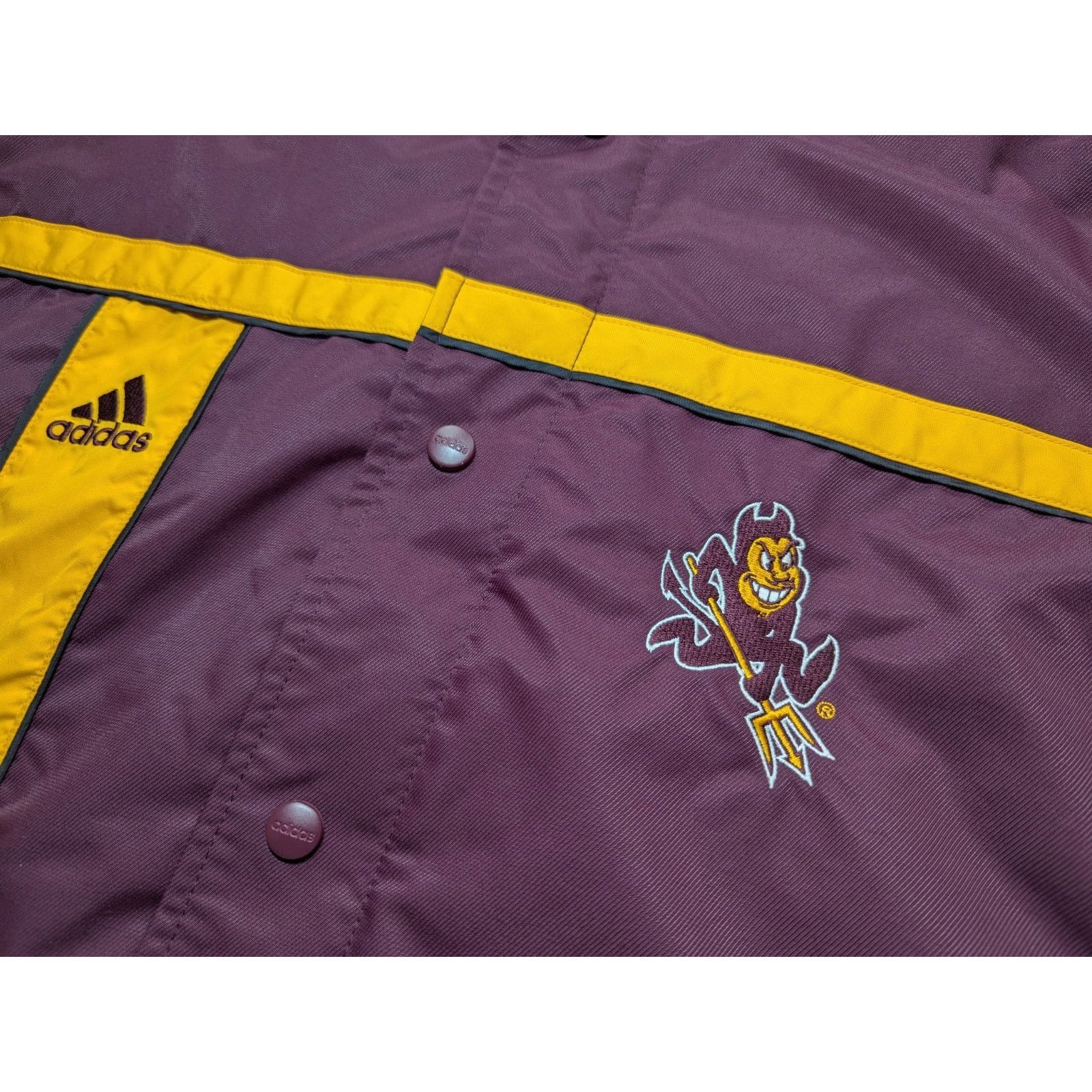Adidas Adidas Men's Large Arizona State Sun Devils Sideline Jacket Size US L / EU 52-54 / 3 - 8 Thumbnail