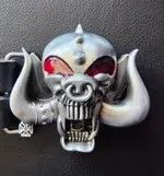 Other Black Exaggerated Skull Head Buckle ( no belt ) Size ONE SIZE - 2 Thumbnail