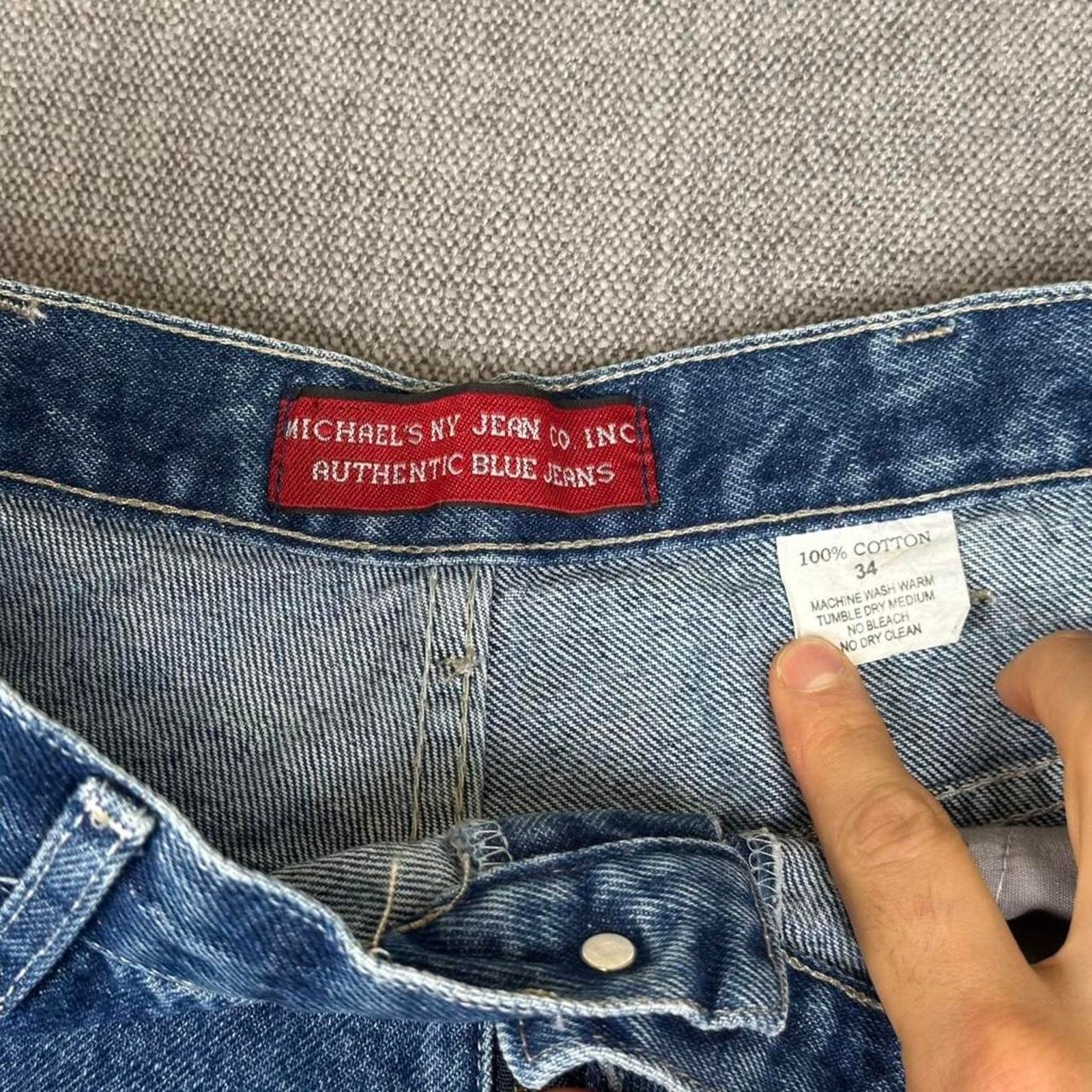 Other Y2K Michael's NY carpenter Baggy jeans Size US 32 / EU 48 - 4 Thumbnail