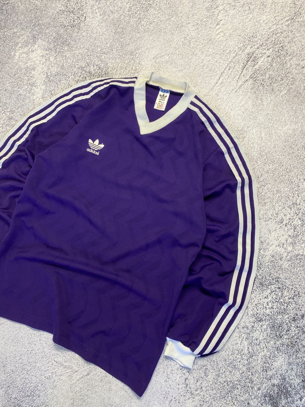 Adidas × Vintage Vintage 90's Adidas Template Goalkeeper Longsleeve Jersey Size US L / EU 52-54 / 3 - 2 Thumbnail