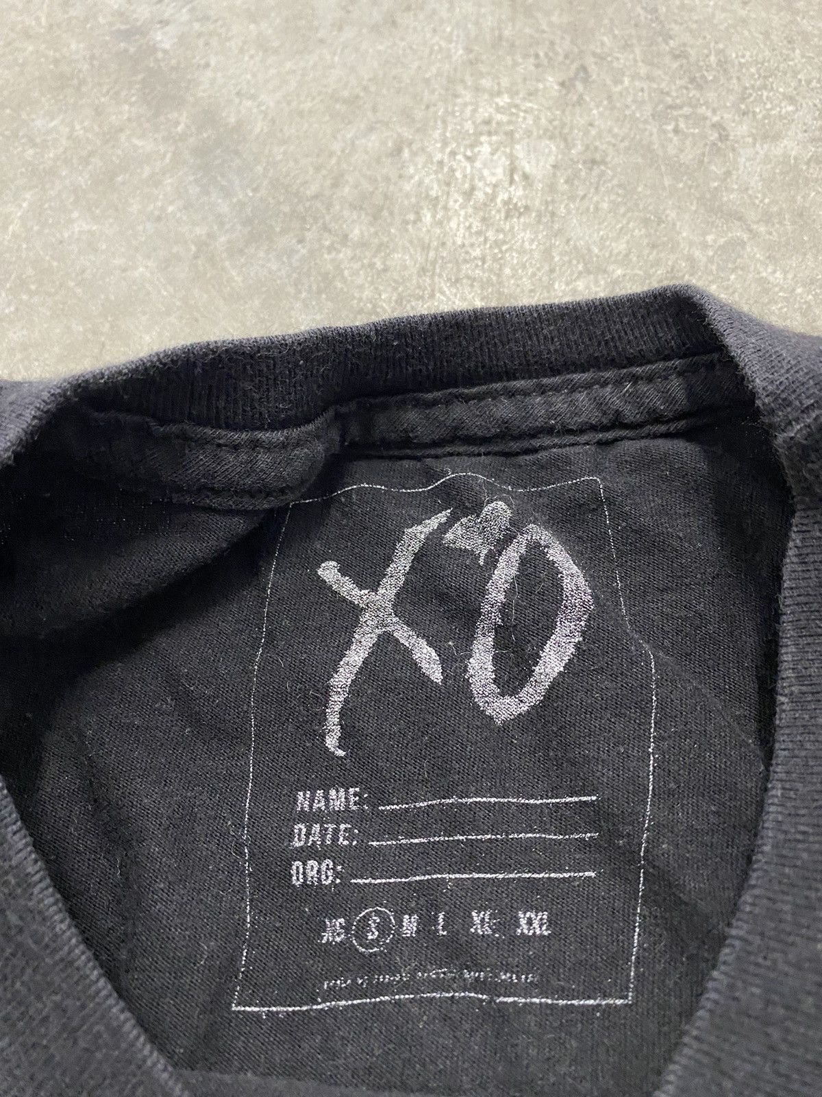 Band Tees × The Weeknd × XO 2015 The Weeknd madness tour t shirt Size US M / EU 48-50 / 2 - 3 Thumbnail