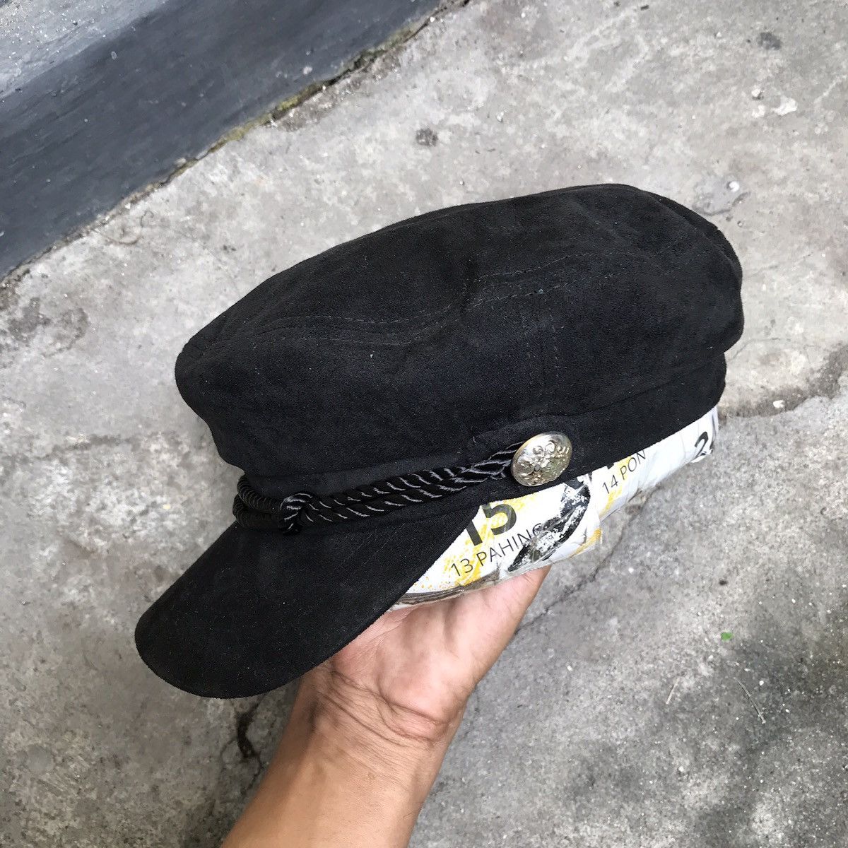 Vintage Sailor Hat with Rope Size 36 - 3 Thumbnail