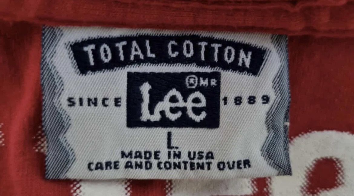 Vintage Lee cotton vintage tequila tshirt floored print red 90s Size US L / EU 52-54 / 3 - 5 Thumbnail