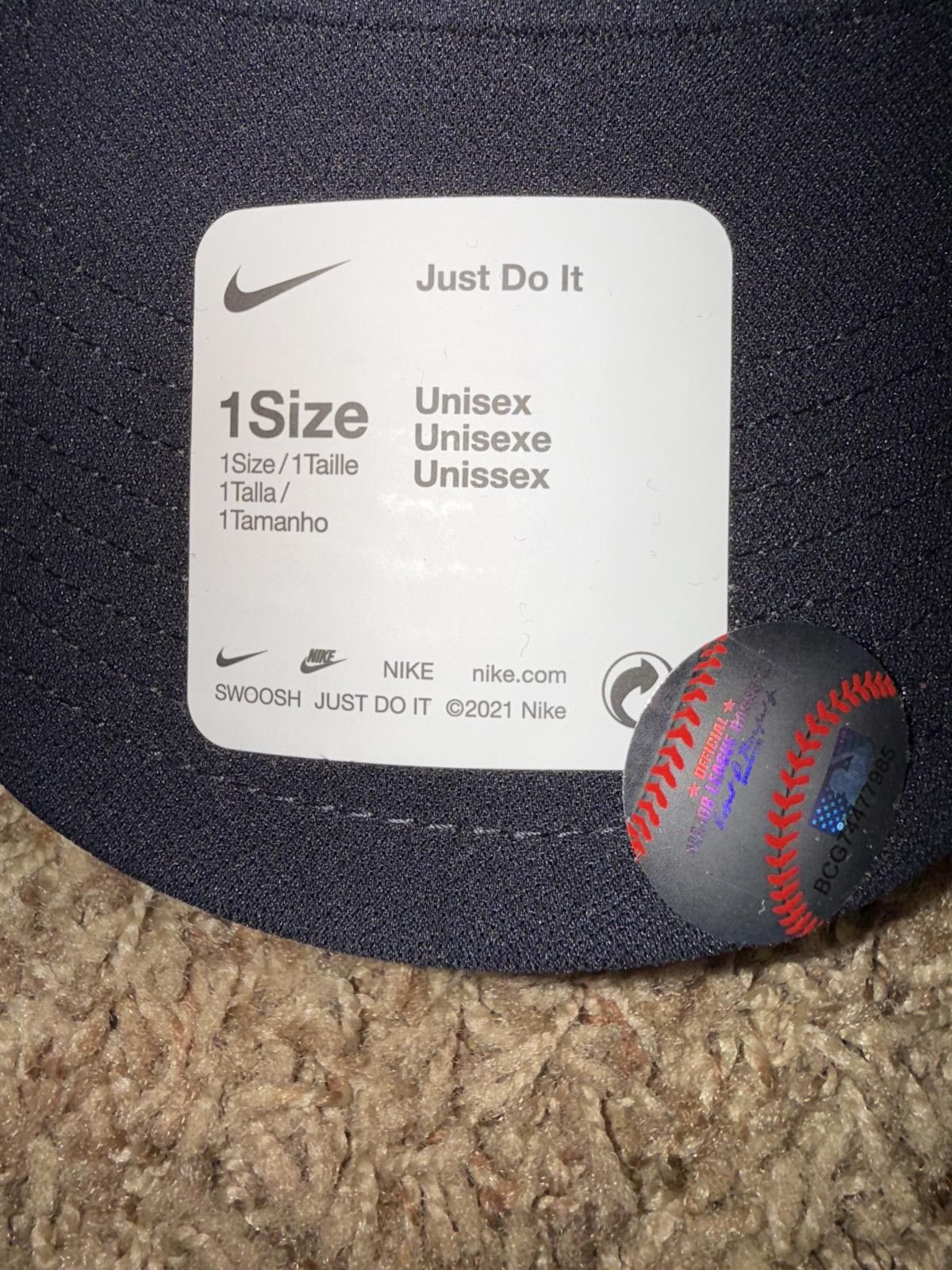 Nike Nike Men's Navy St. Louis Cardinals Wordmark Performance Adjustable Visor Size ONE SIZE - 8 Thumbnail