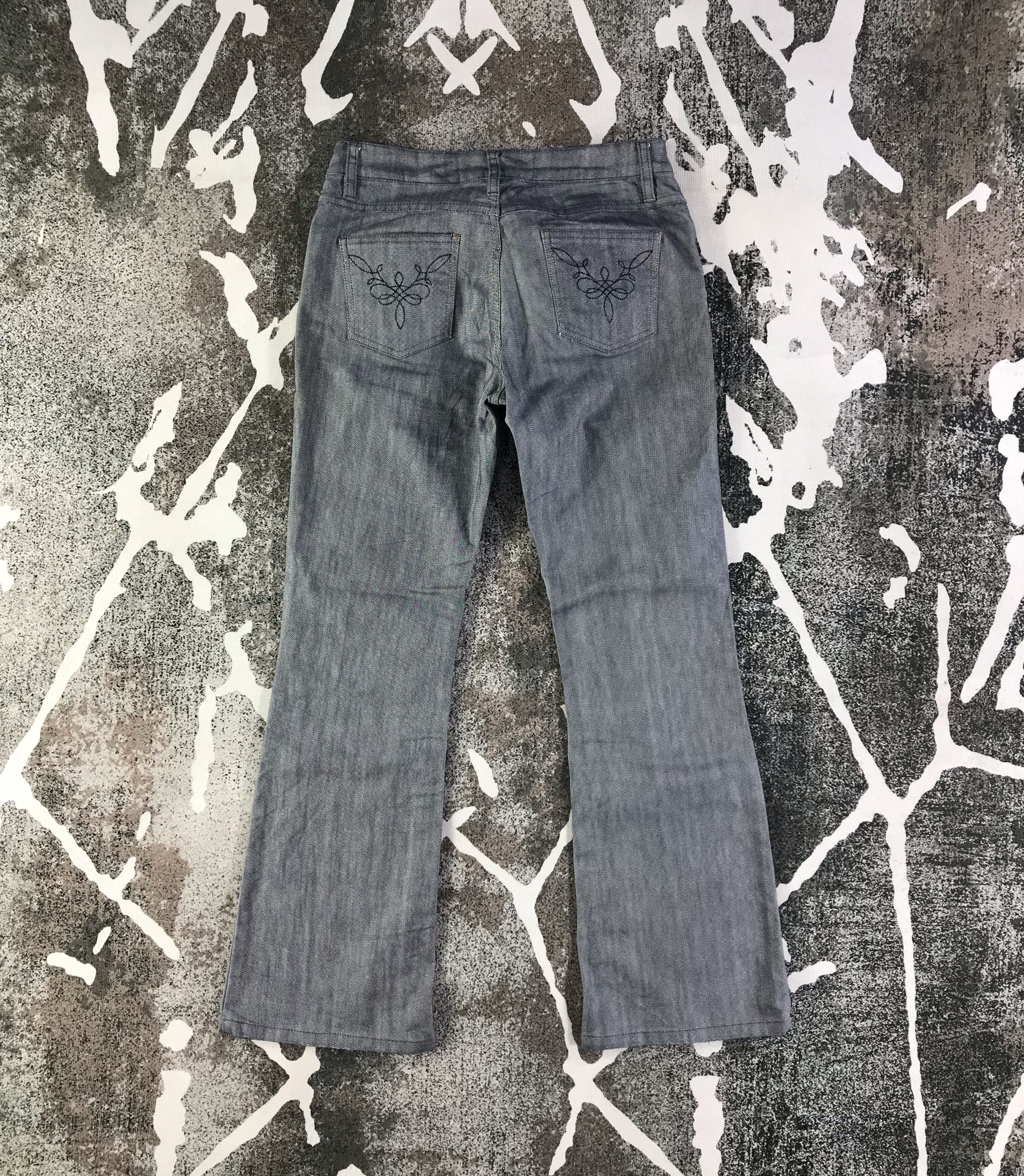 Japanese Brand Vintage Lemoire Jeans Flare Denim KJ1815 Size 29" - 2 Thumbnail