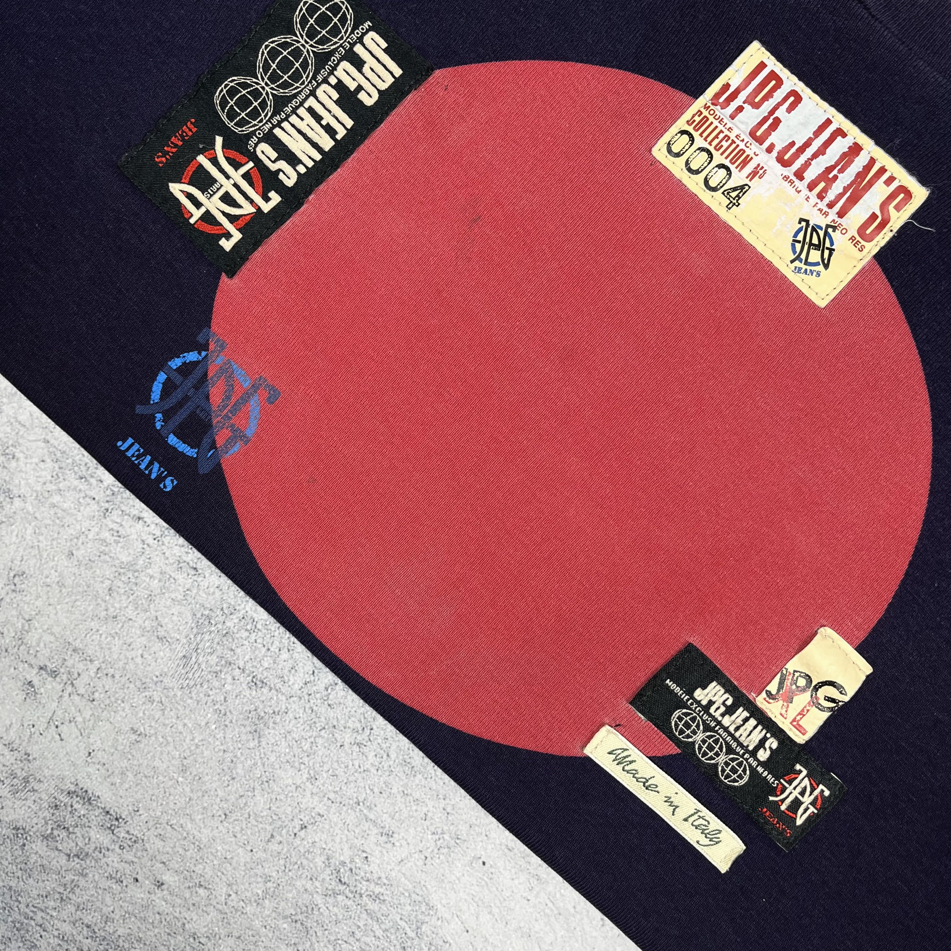 Jean Paul Gaultier Vintage Jean Paul Gaultier Abstract Logo T Shirt 90’s Size XL / US 12-14 / IT 48-50 - 7 Thumbnail