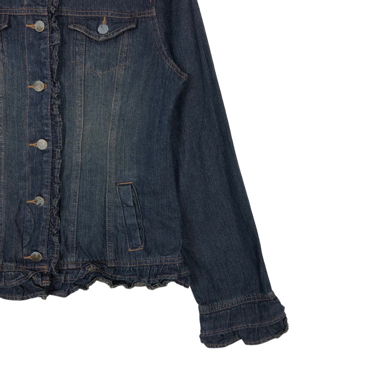 Japanese Brand 🔥Vintage Denim Jacket Biker Racer Rosa Cheri Japan Size US M / EU 48-50 / 2 - 4 Thumbnail