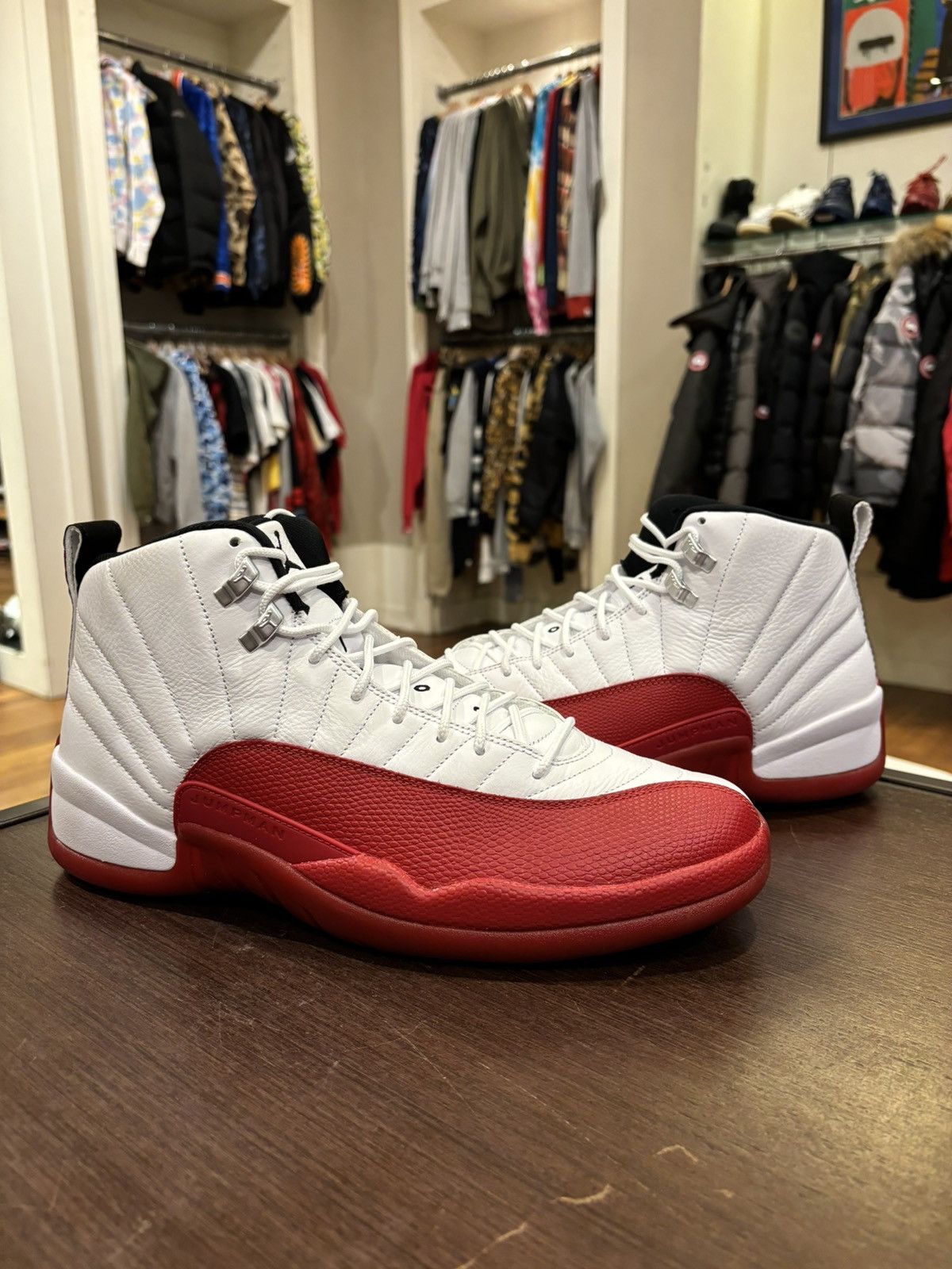 Nike Jordan 12 Cherry Red Grailed