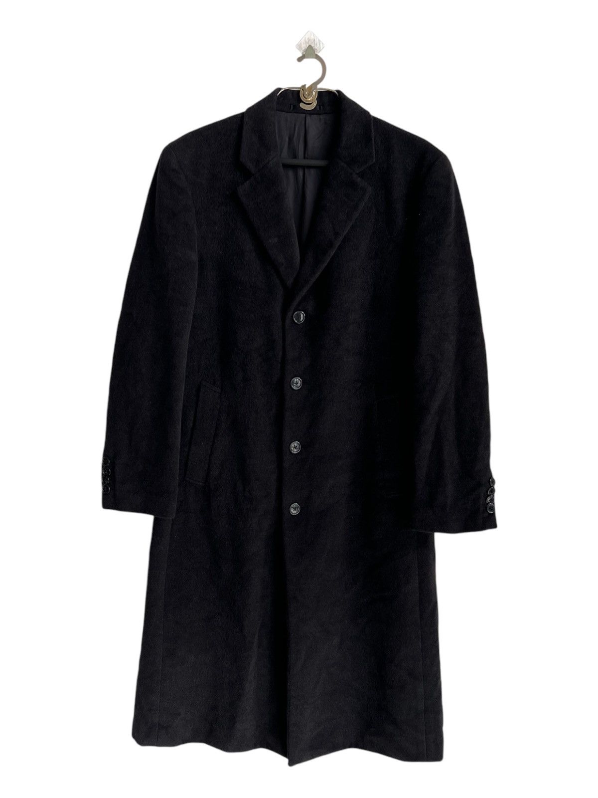 Issey Miyake ARCHIVE AW09 Kazutaka Kato Mohair Wool Minimal Long Coat Size US M / EU 48-50 / 2 - 1 Thumbnail