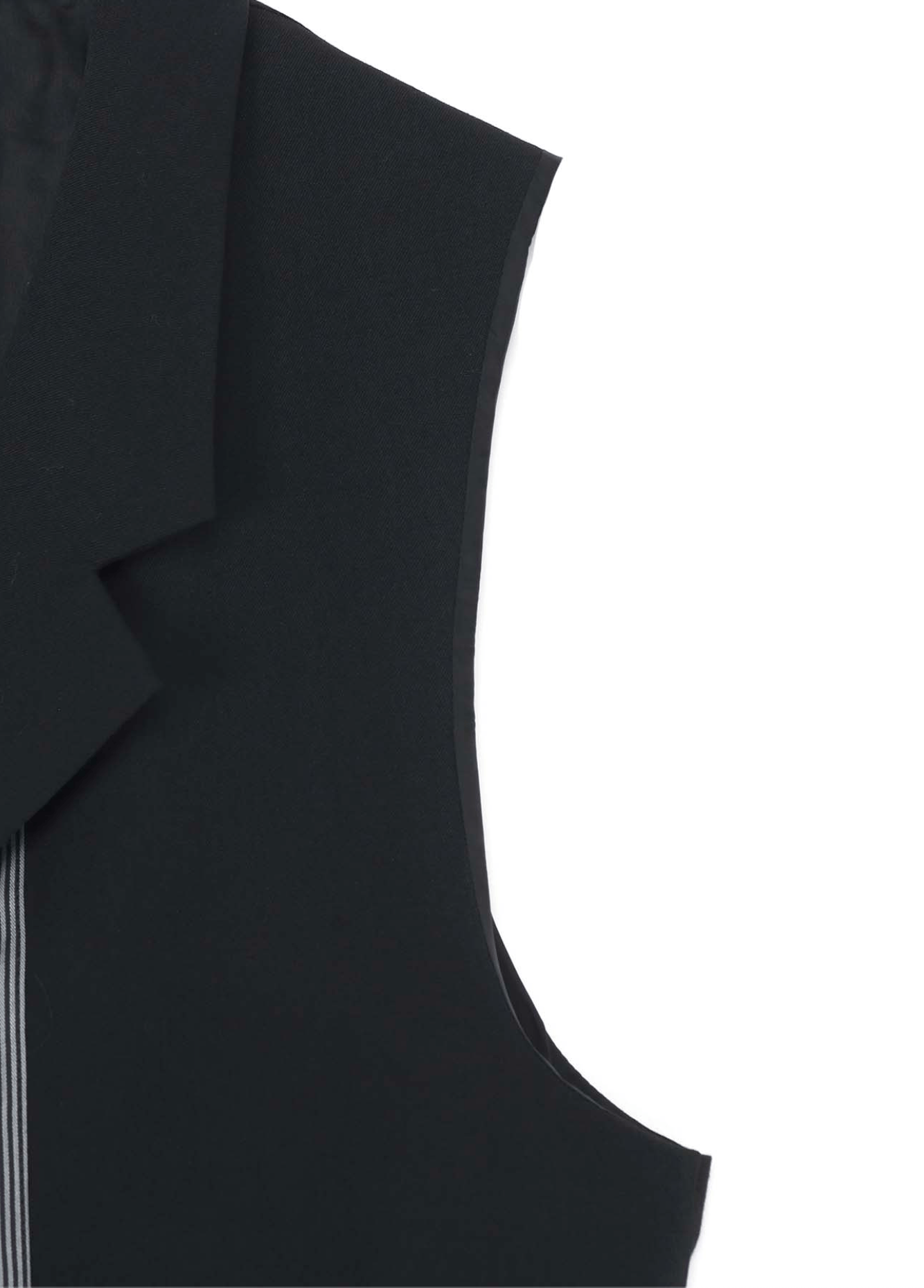Yohji Yamamoto Yohji Yamamoto Pour Homme LEFT DECORATIVE CLOTH VEST Size US L / EU 52-54 / 3 - 5 Thumbnail