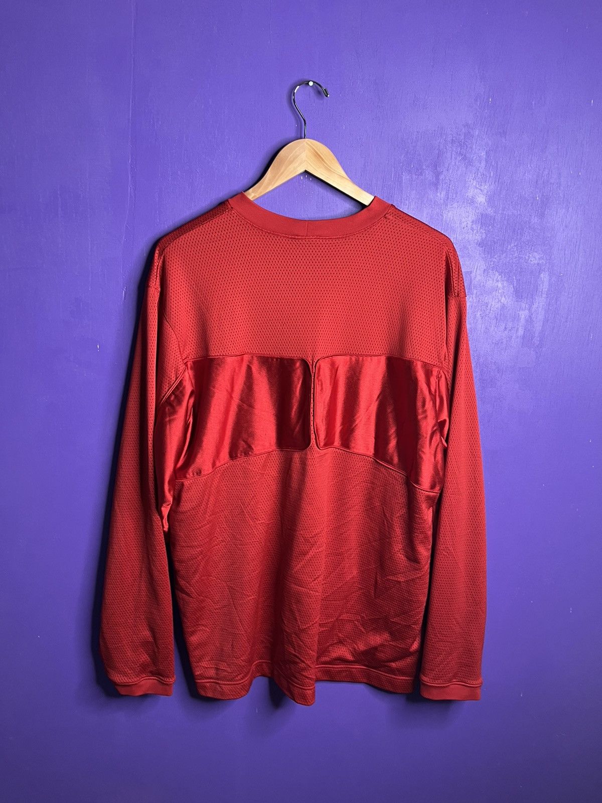Nike × Vintage Vintage Y2K Nike back panels mesh long-sleeve t-shirt Size US XL / EU 56 / 4 - 2 Thumbnail