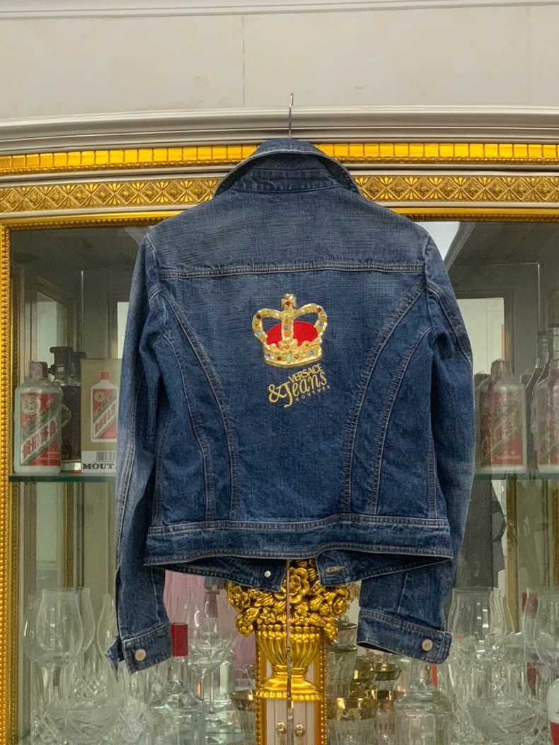 Versace Versace Denim jacket Size S / US 4 / IT 40 - 2 Thumbnail