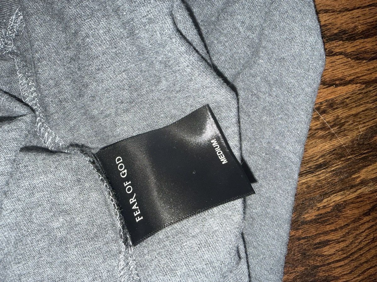 Fear of God FEAR OF GOD Grey Fifth Collection Longline Tank Size Medium Size US M / EU 48-50 / 2 - 5 Thumbnail