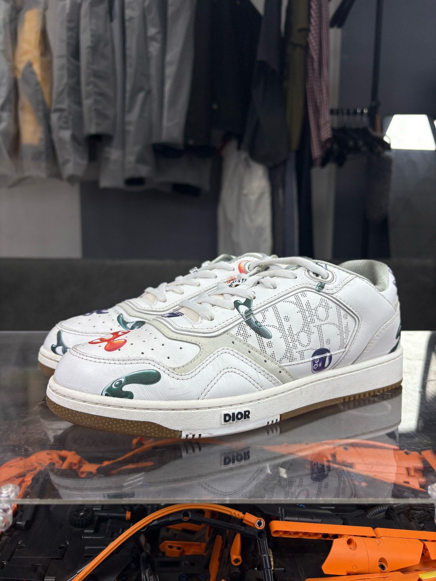 Dior Dior Collab Lowtop Sneakers 9 Men Size US 9 / EU 42 - 1 Thumbnail
