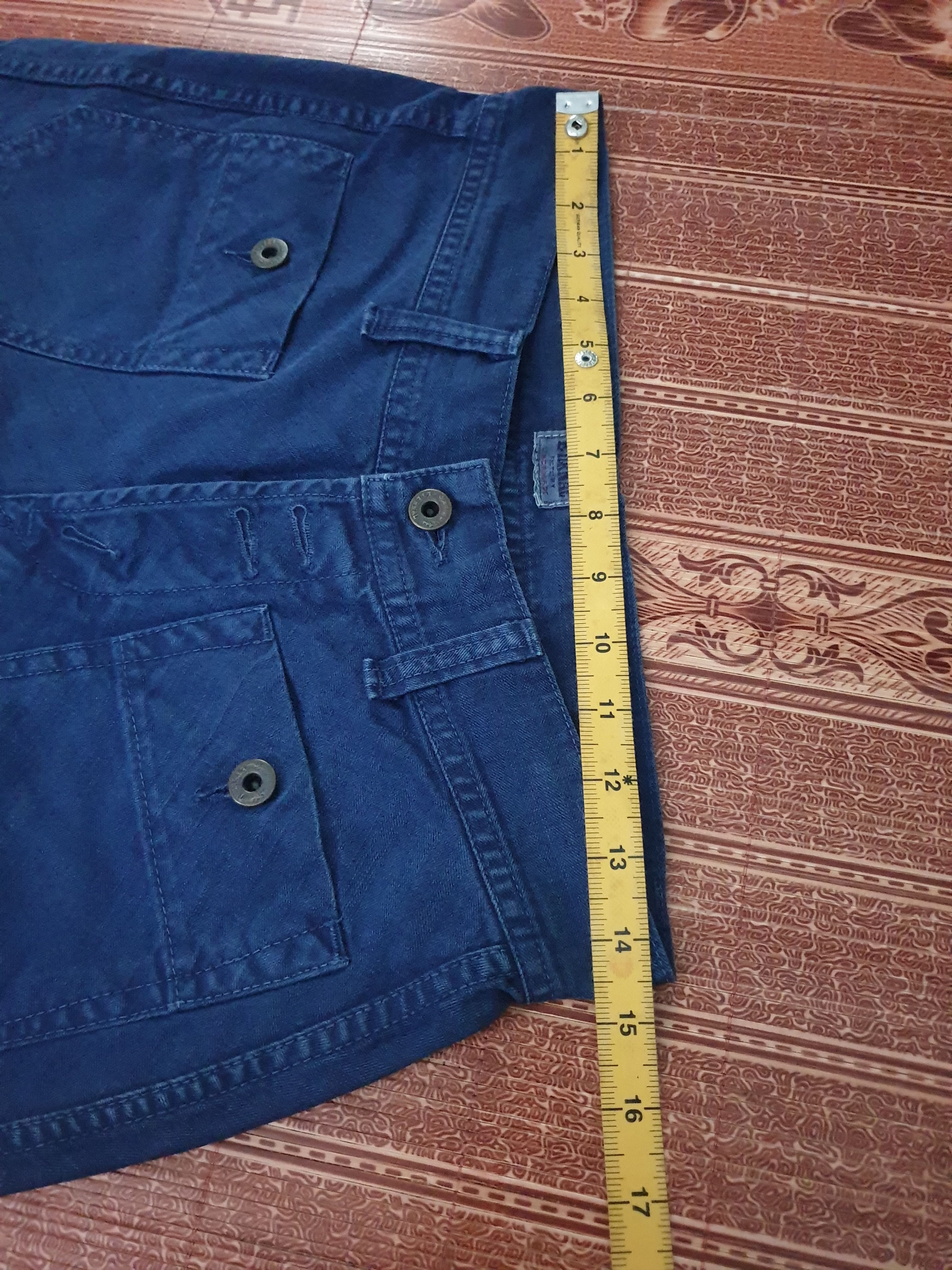 Eternal Eternal navy blue Japanese brand Bushpant Size US 29 - 12 Thumbnail