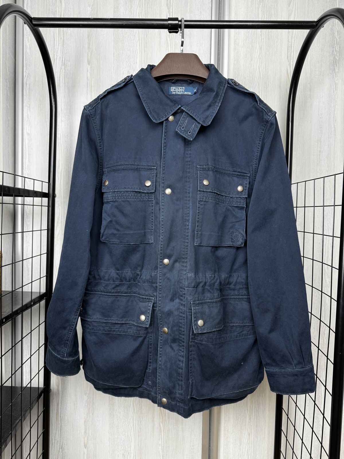 Polo Ralph Lauren Polo Ralph Lauren Military M-65 Navy Blue Utility Jacket Size US M / EU 48-50 / 2 - 1 Thumbnail