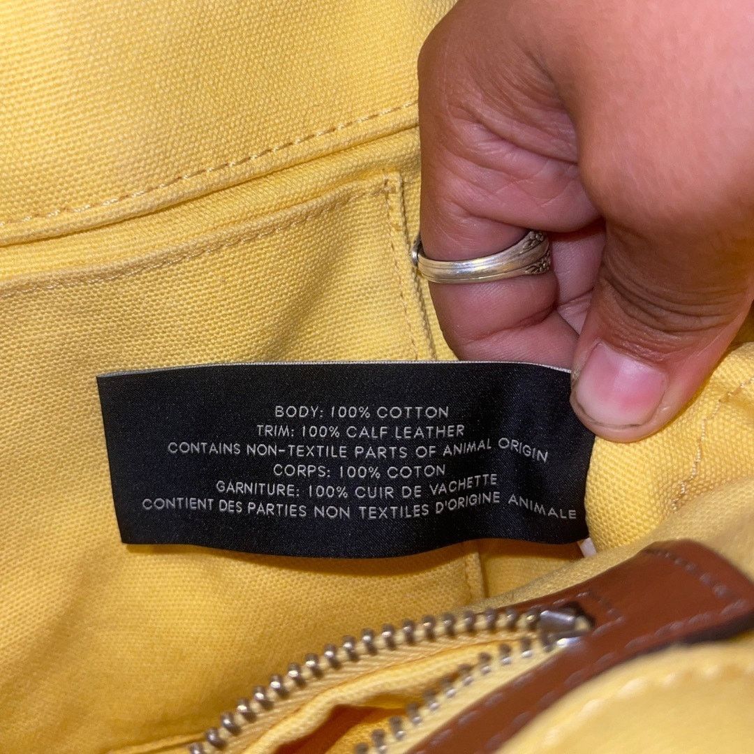 Marc Jacobs St. Tropez Canvas Handbag Tote Sequin Flaw Spring Summer Size ONE SIZE - 7 Thumbnail