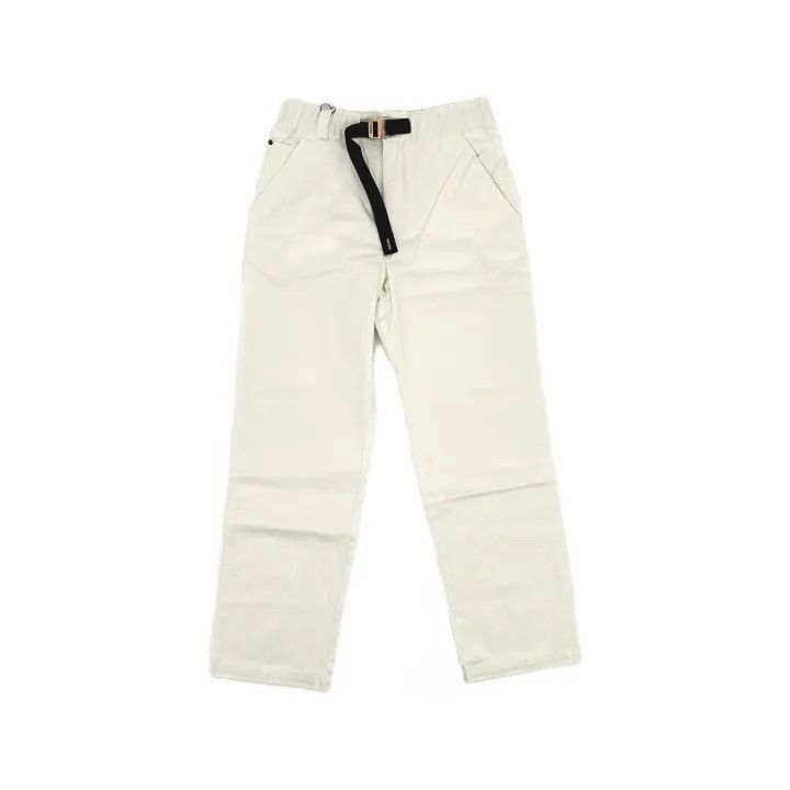 Kenzo KENZO White Mid-Rise Straight-Cut Casual Pants -2507 Size US 30 / EU 46 - 2 Thumbnail