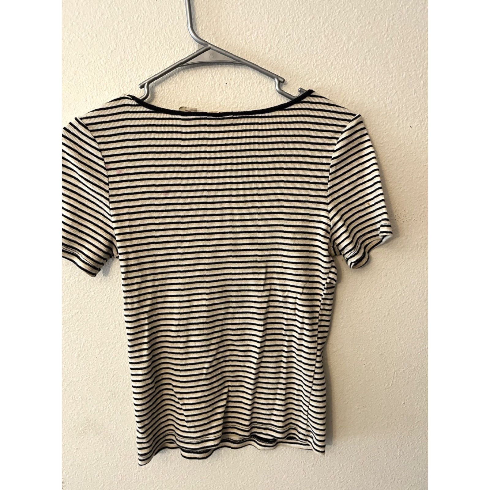 Levi's LEVI'S STRAUSS & CO Women Crew Neck Multicolor Striped T-Shirt Size M Size M / US 6-8 / IT 42-44 - 3 Thumbnail
