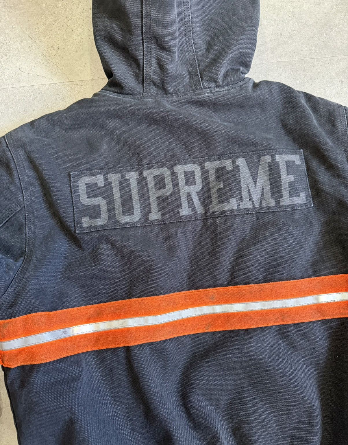 Supreme Supreme Reflective Work Jacket with Stripes Size US M / EU 48-50 / 2 - 10 Thumbnail