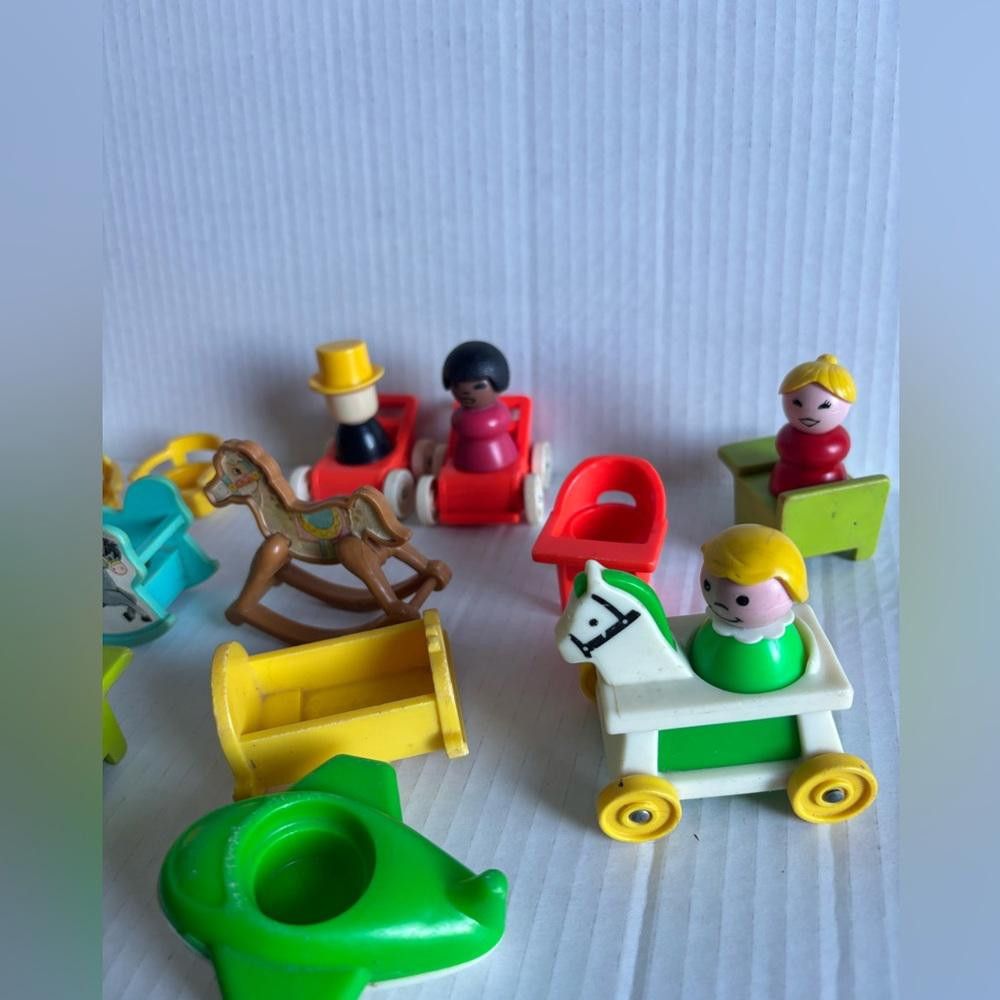 Designer Vintage 80’s Fisher Price Little People Nursery Lot 22 Piece Size ONE SIZE - 3 Thumbnail