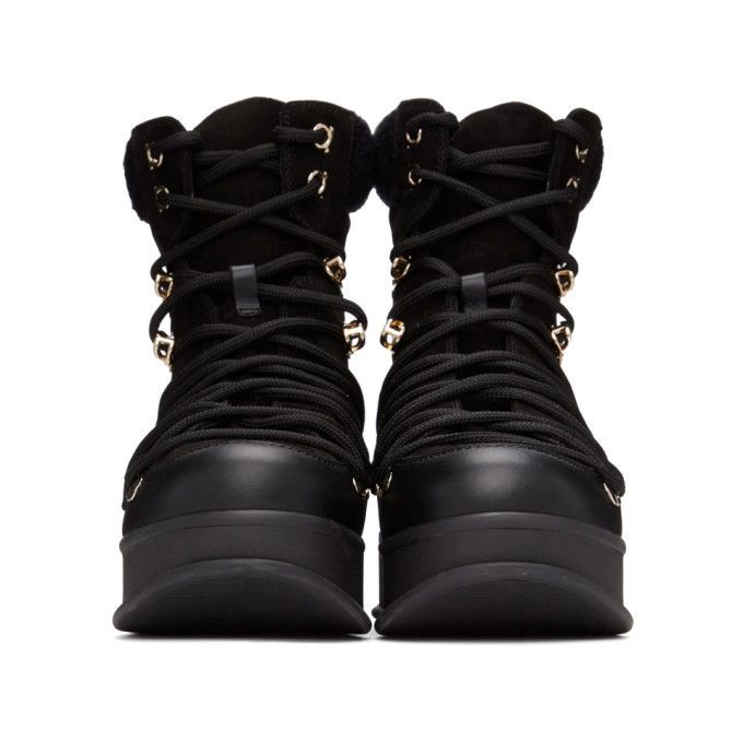 Salvatore Ferragamo o1y0326 Ankle Boots in Black Size US 7 / IT 37 - 3 Thumbnail