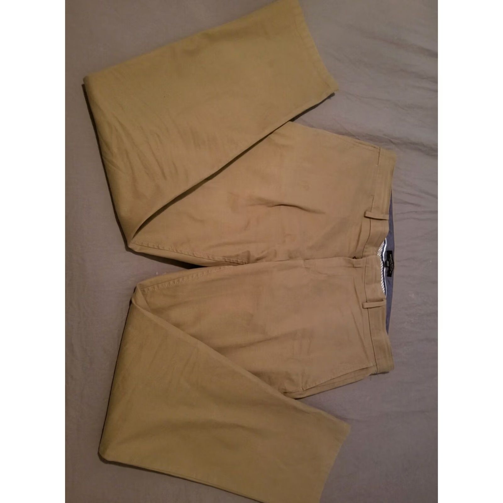 Banana Republic Banana Republic Khaki Pants Blue Cotton Chino Trouser 36x32 Mens Size US 36 / EU 52 - 3 Thumbnail
