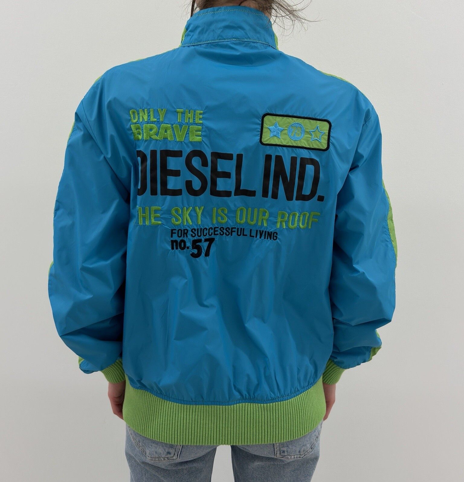 Diesel Vintage Diesel Women Reversible Bomber Jacket Only The Brave Size XXL / US 16-18 / IT 52-54 - 3 Thumbnail