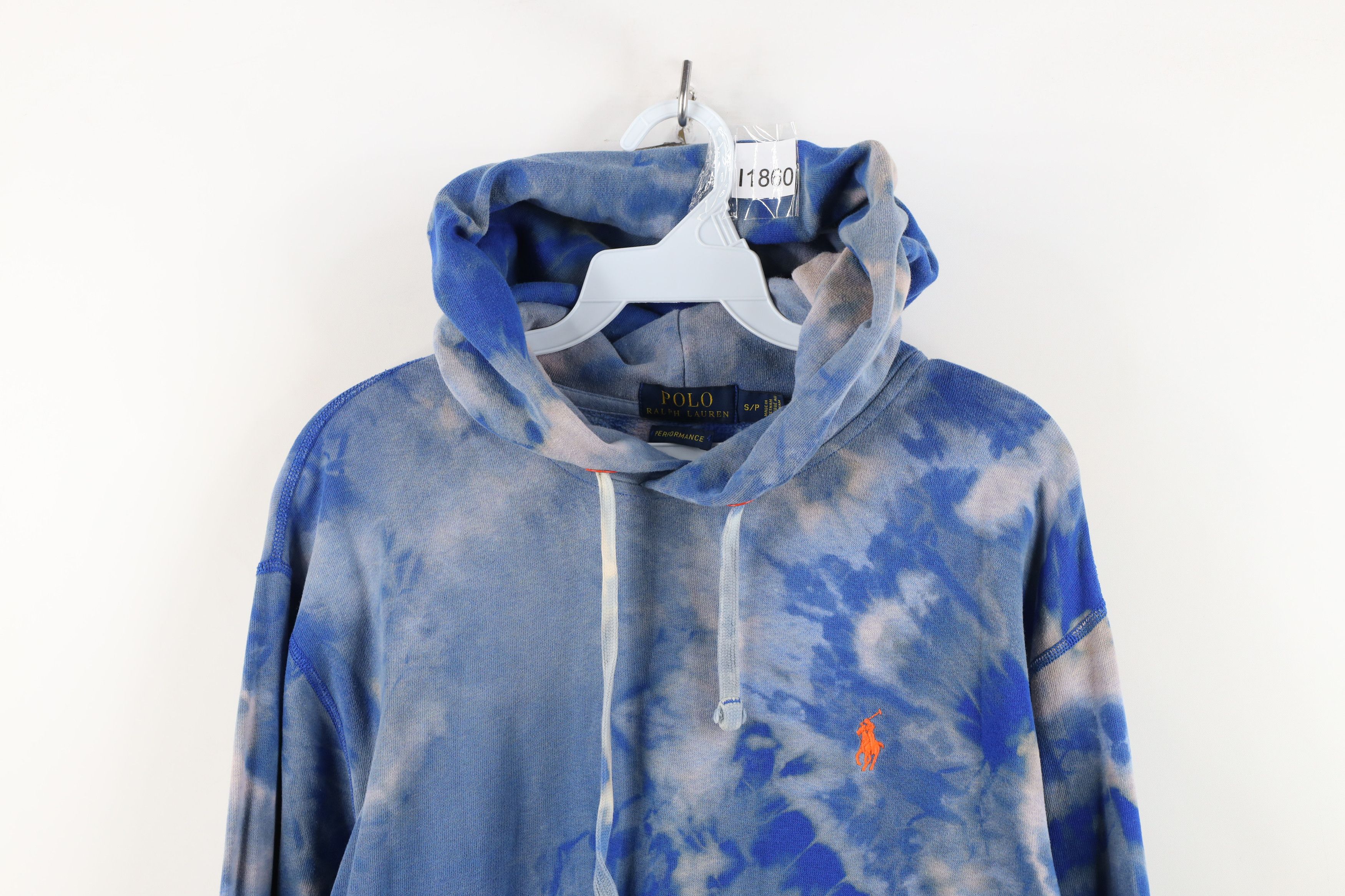 Ralph Lauren Y2K Ralph Lauren Acid Wash Pony Logo Hoodie Sweatshirt Blue Size US S / EU 44-46 / 1 - 2 Thumbnail