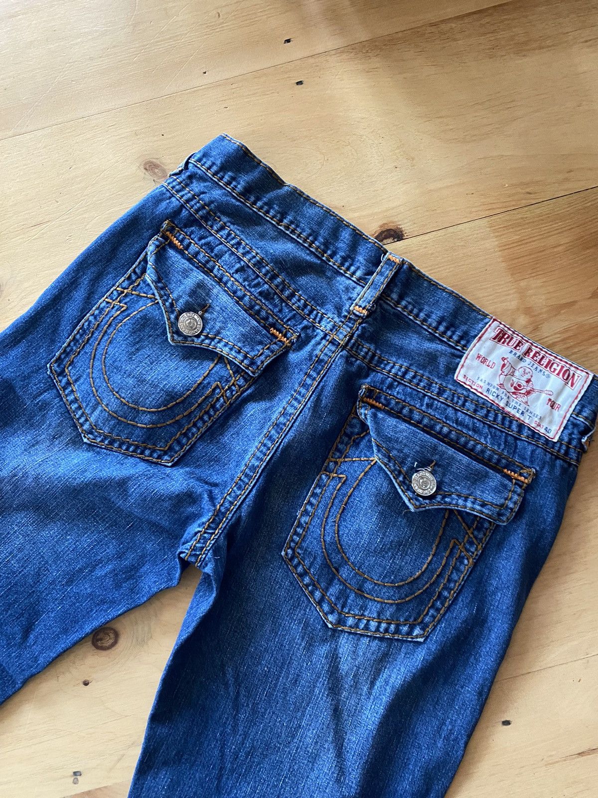 Pelle Pelle × True Religion × Vintage Vintage true religion jeans 40 Size US 40 / EU 56 - 1 Thumbnail