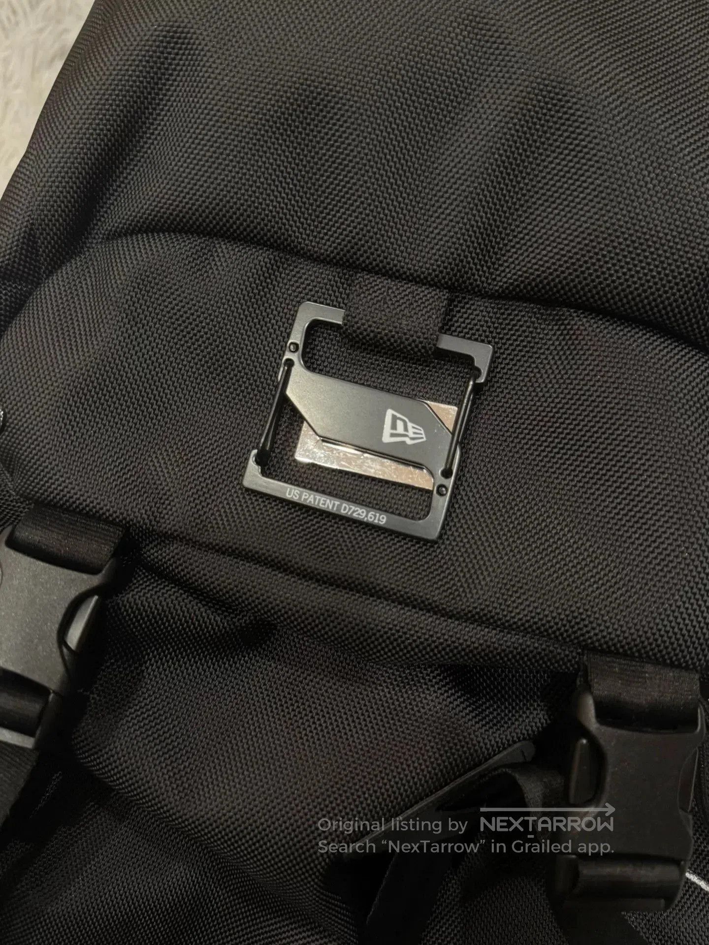 Yohji Yamamoto Yohji Yamamoto x New Era Embroidered Backpack. Size ONE SIZE - 7 Thumbnail