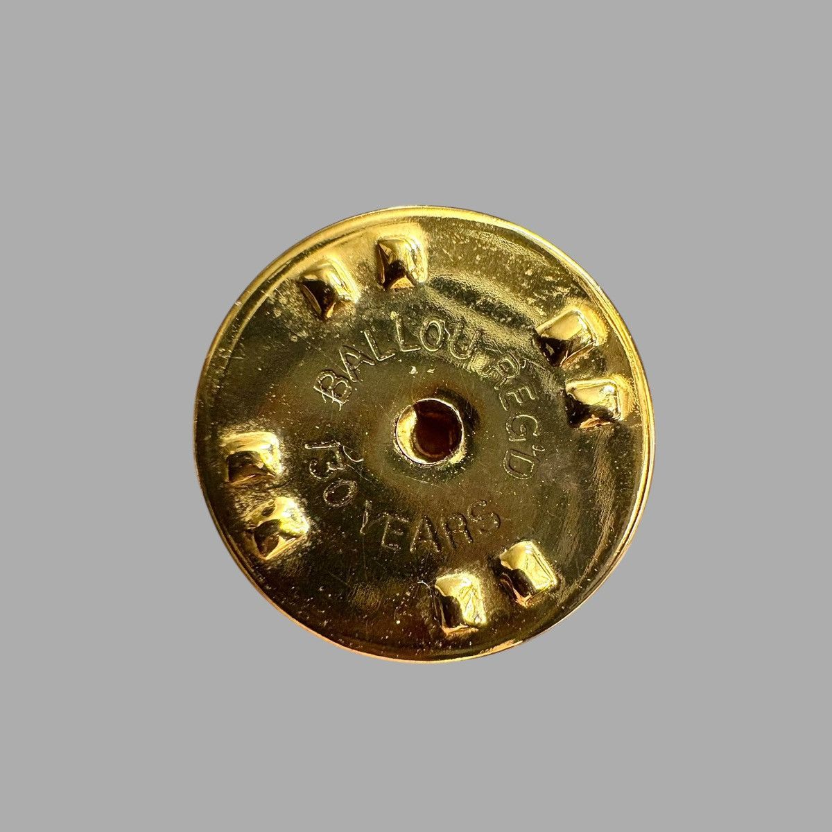 O. Ballou Ballou Gold Tone Collectible Jet Airplane Lapel Pin 1” Size ONE SIZE - 8 Thumbnail