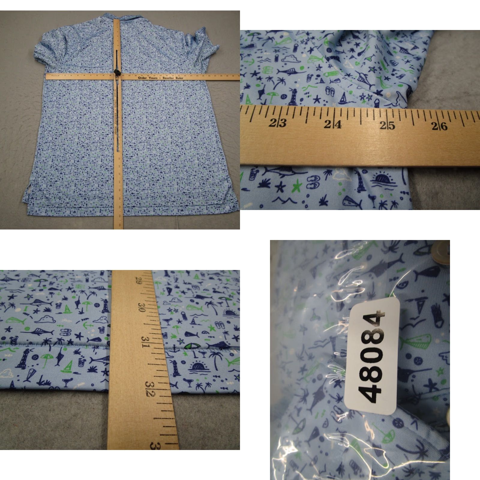 Peter Millar Peter Millar Summer Comfort Polo Shirt Mens XL Blue VINNINGS Rolling Hills Logo Embroidered Short Sleeve Golf Polo Shirt Blues - Men XL Size US XL / EU 56 / 4 - 8 Thumbnail