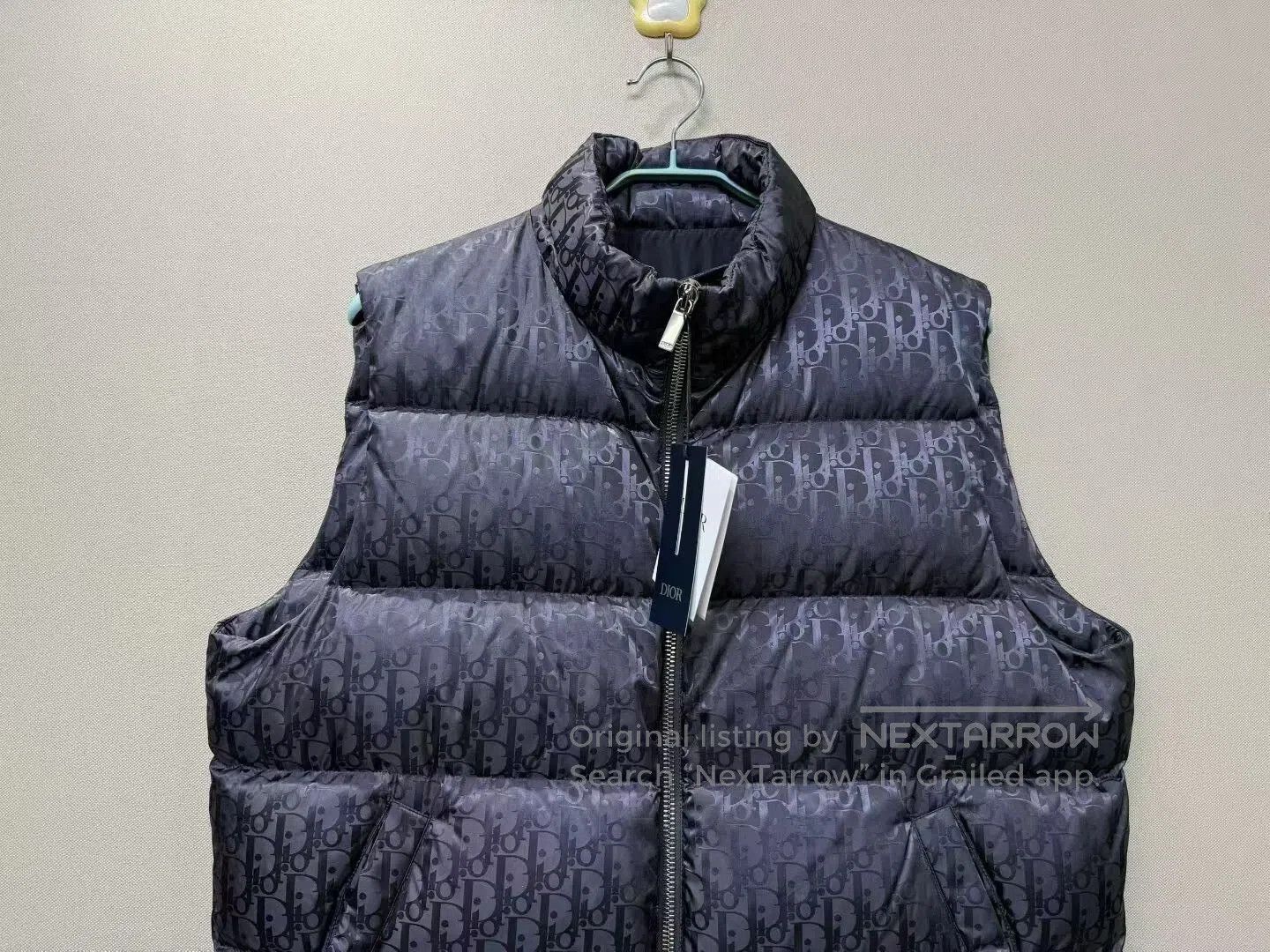 Dior Dior Monogram Full Logo Down Vest. Size US L / EU 52-54 / 3 - 2 Thumbnail
