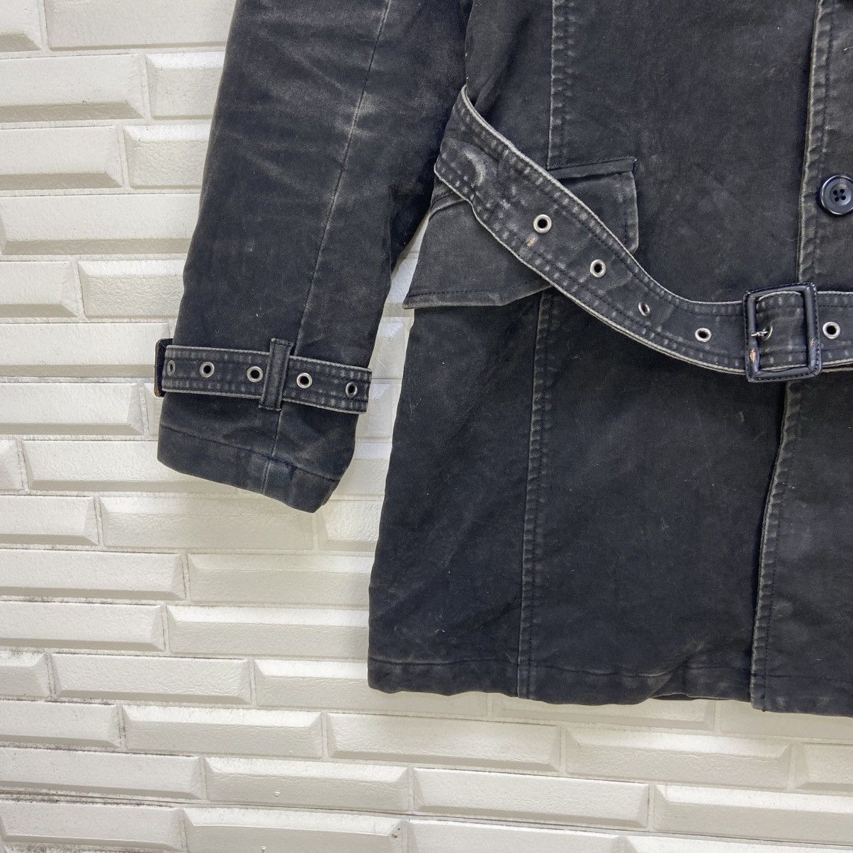 The Difference Japanese Brand The Difference Rupert Distressed Long Coat Size US S / EU 44-46 / 1 - 9 Thumbnail