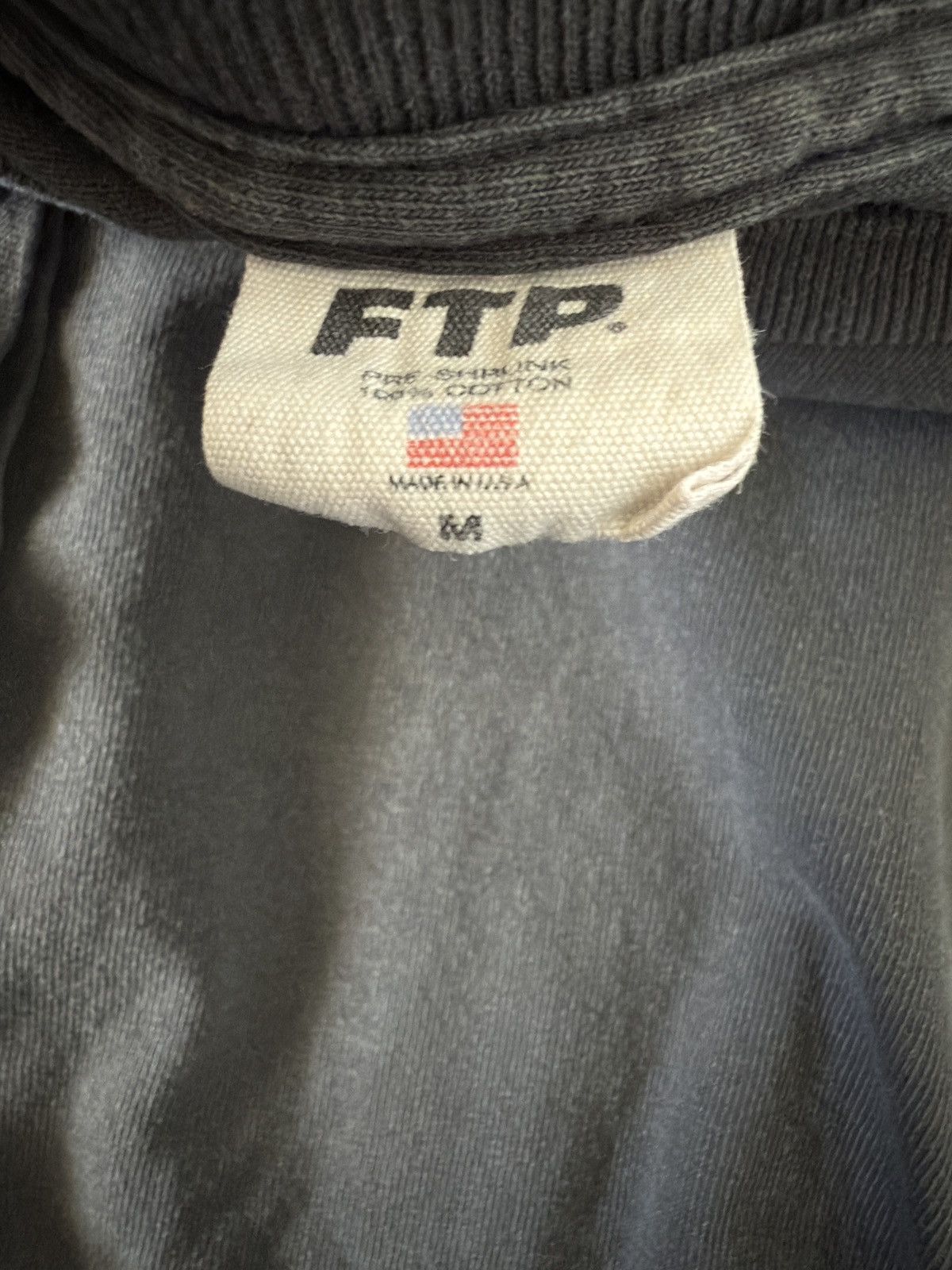 Fuck The Population FTP Dyed Logo Tee Size US M / EU 48-50 / 2 - 3 Thumbnail