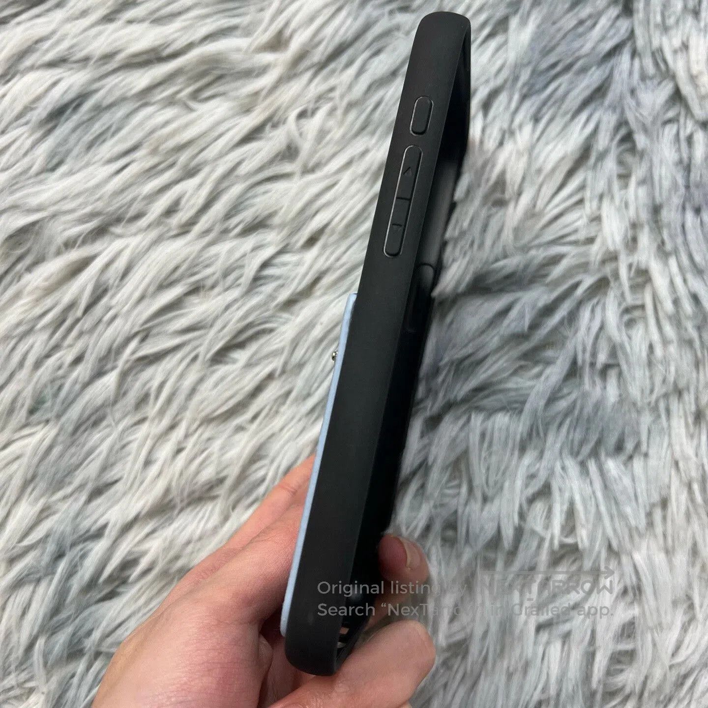 Prada PRADA Leather iPhone 15 Pro Max Case. Size ONE SIZE - 5 Thumbnail