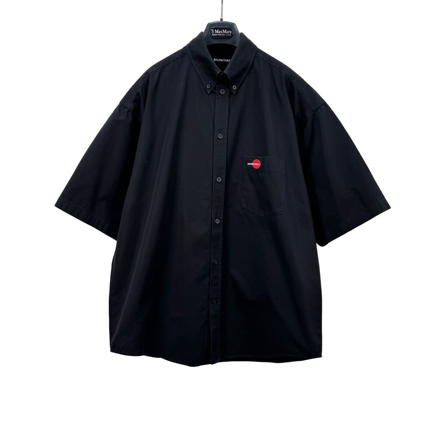 Balenciaga Balenciaga Mastercard Logo Short Sleeve Shirt 37 Size US S / EU 44-46 / 1 - 1 Thumbnail